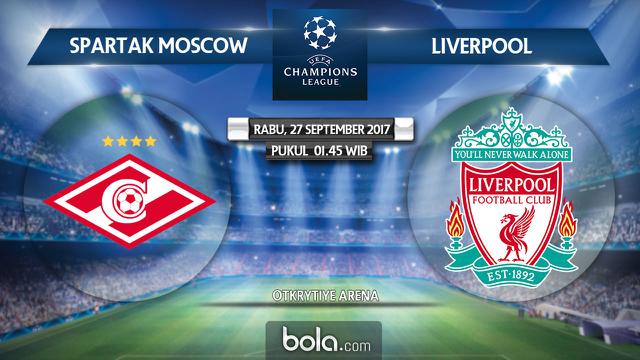 Spartak Moscow vs Liverpool