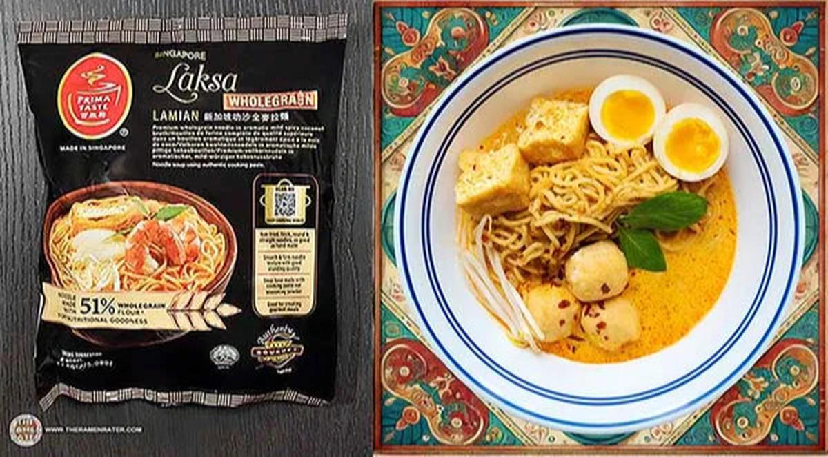 Ilustrasi Prima Taste Singapore Wholegrain Laksa LaMian