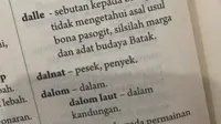 Ilustrasi Kamus Bahasa Batak. (Dok: Liputan6.com/dyah)