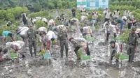 Mangrove Festival 2025 Dibuka di TN Alas Purwo, 41 Ribu Hektare Hutan Mangrove yang Rusak Bakal Kembali Ditanami