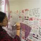 Menteri Perempuan dan Perlindungan Anak, I Gusti Ayu Bintang Darmawati saat menghadiri perayaan 25 Tahun Komnas Perempuan. (Dok: Liputan6.com/dyah)