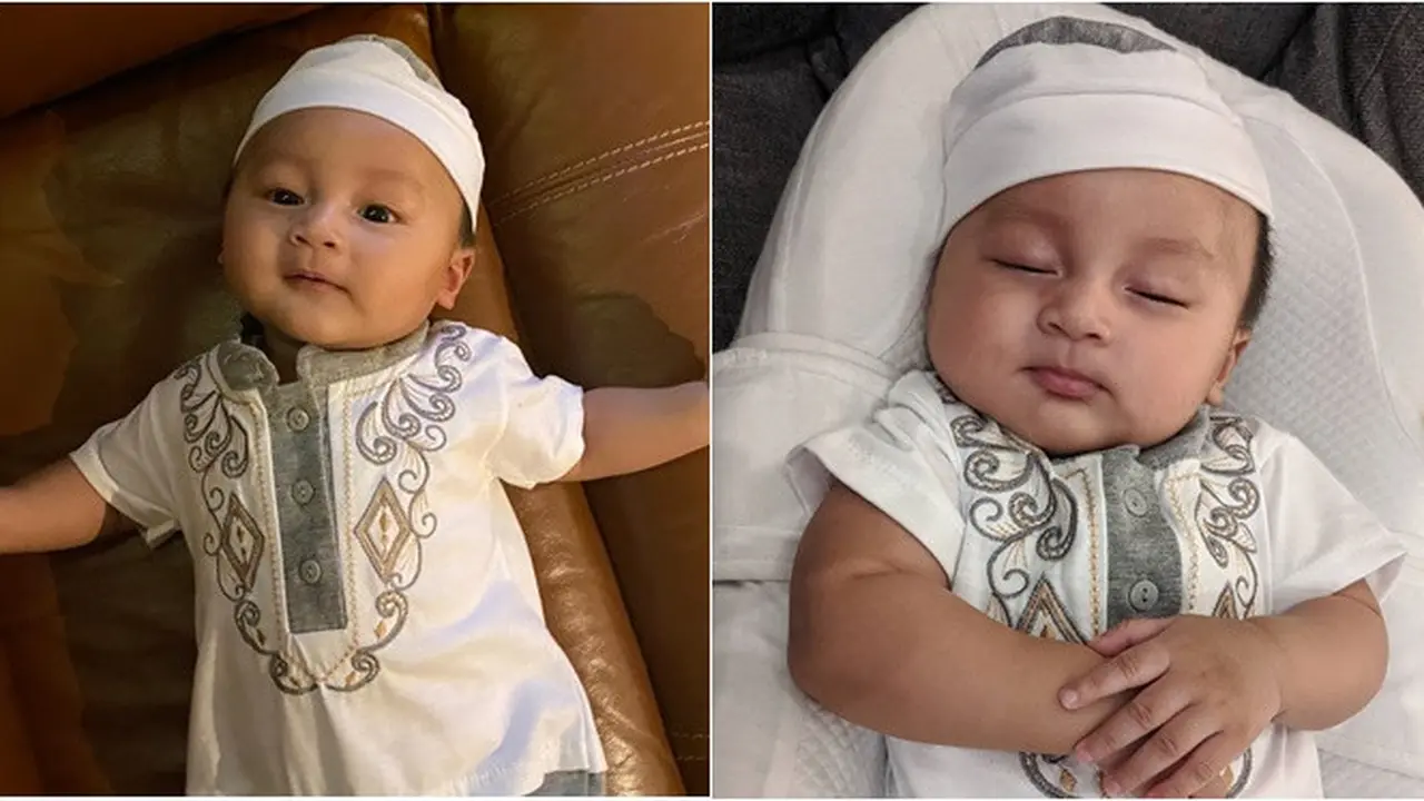5 Gaya Kiano Tiger Wong Pakai Baju Koko dan Peci Ini Menggemaskan