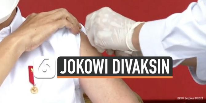 VIDEO: Apa yang Dirasakan Presiden Jokowi Usai Divaksin Covid-19?