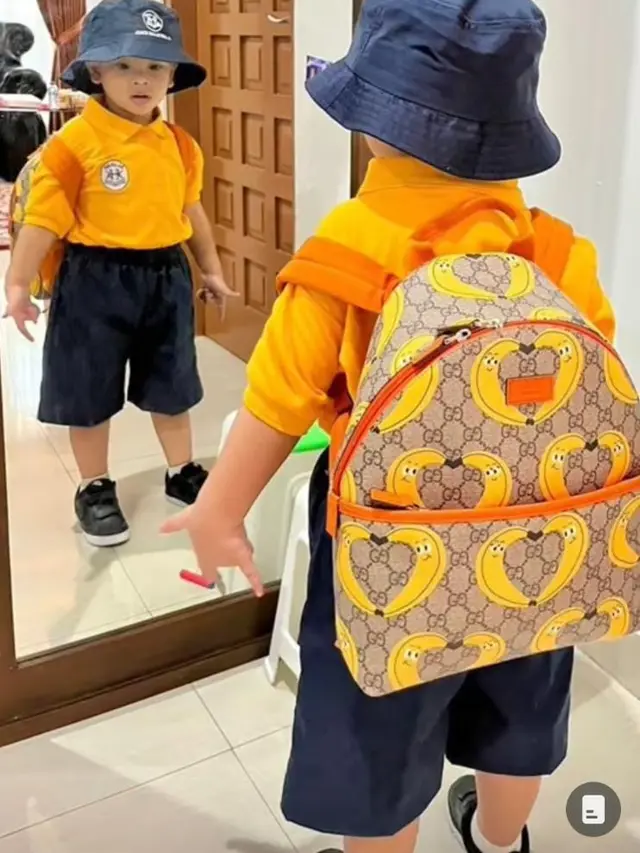 Tidak Terima Tas Sekolah Gala Sky Dihina Buluk Sama Warganet, Fuji An yang Merupakan adik Febri Andriansyah dan Ipar Vanessa Angel Membeli Tas Baru Merek Gucci yang Harganya Fantastis.
