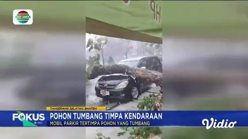 Fokus Pagi : Bus Pariwisata Melintas di Tol Becakayu Terbakar