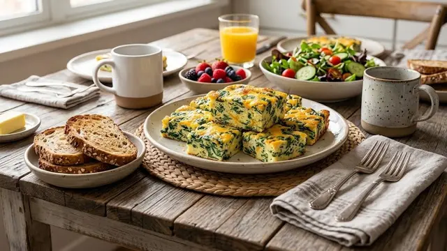 Resep telur panggang isi bayam dan keju