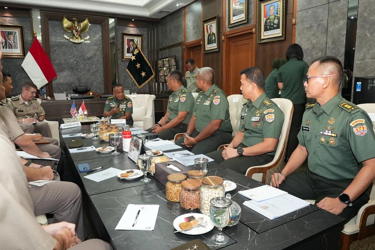 FOTO: TNI AD dan USARPAC Sepakat Perluas Kerja Sama Strategis di Kawasan Indo-Pasifik