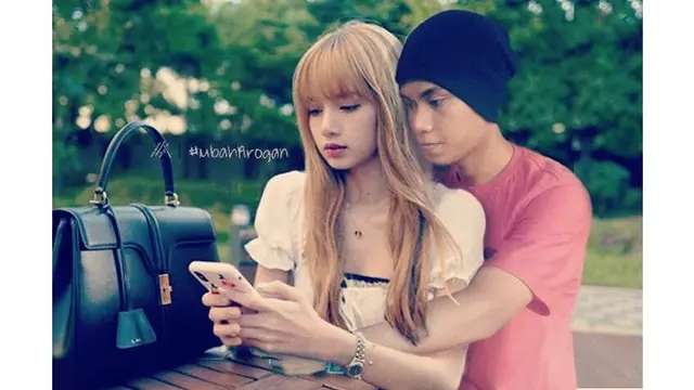 5 Foto Editan Lisa Blackpink Traveling Bareng Fans, Bikin Tepuk Jidat