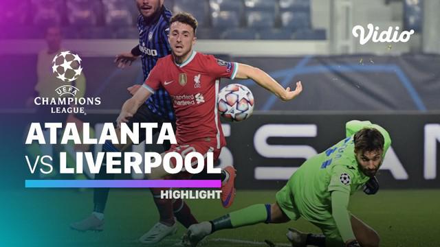 Berita video highlights Liga Champions, Diogo Jota bermain gemilang saat Liverpool Kalahkan Atalanta dengan skor telak 5-0.