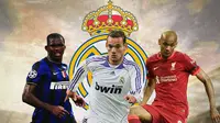 Ilustrasi - Samuel Eto'o, Wesley Sneijder, Fabinho&nbsp;(Bola.com/Bayu Kurniawan Santoso)