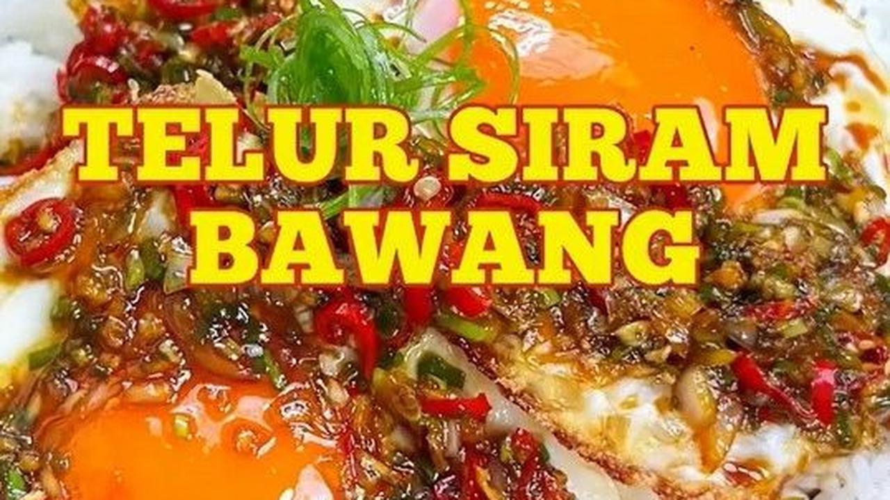 6. Nasi Telur Siram Bawang<br>