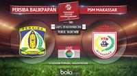 Persiba Balikpapan Vs PSM Makassar (Bola.com/Adreanus Titus)