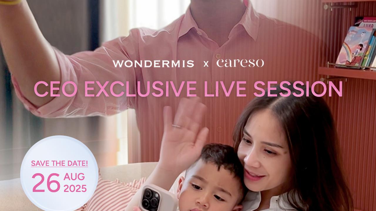 Heboh Live Streaming Nagita Slavina & We The Sibs, Hadirkan Promo Fantastis Wondermis x Careso!