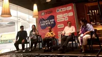 konferensi pers acara mental health movement, di Jakarta Selatan, Kamis (20/10/2022).