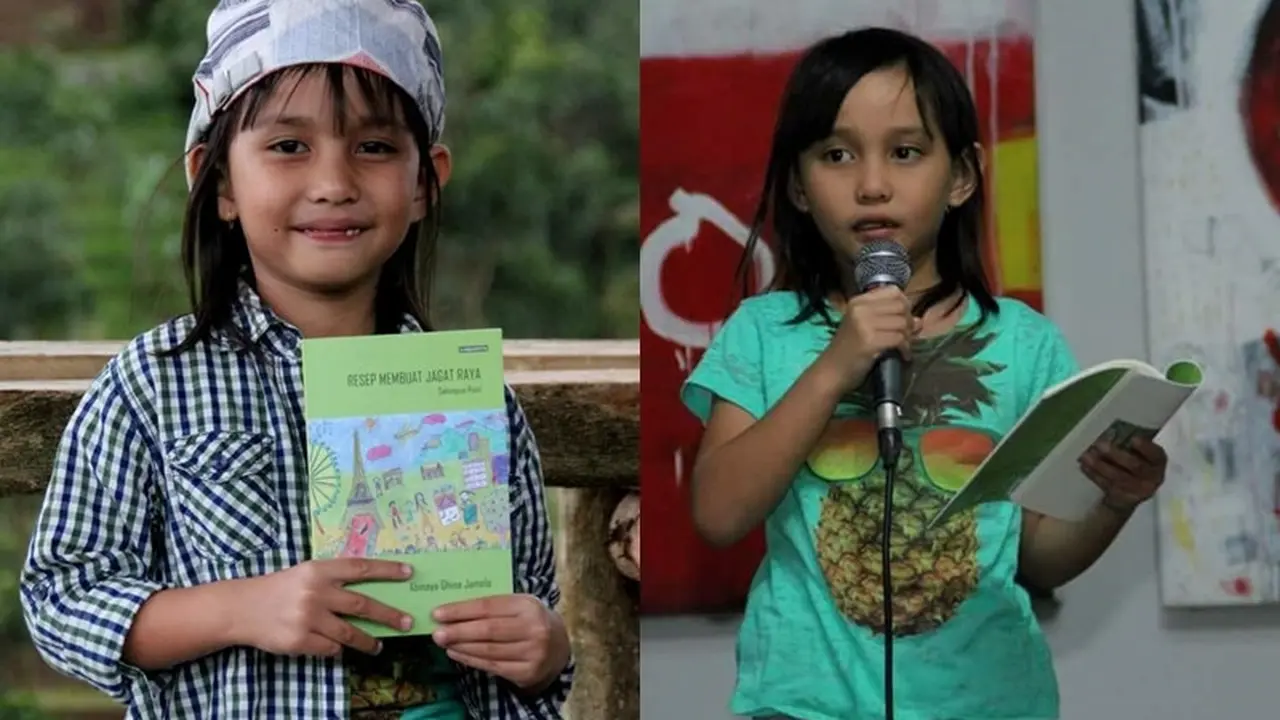 Wawancara Abinaya Ghina Jamela, Si Kecil yang Jago Bersajak