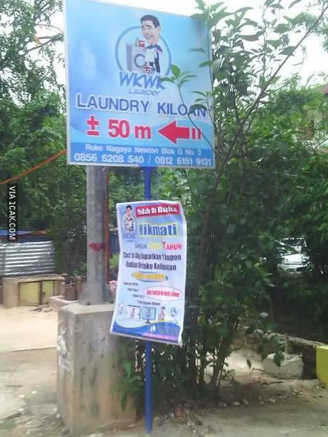 9 Nama Usaha Laundry Ini Unik Banget, Bikin Pelanggan Tepuk Jidat