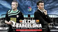 Elche vs Barcelona (Liputan6.com/Sangaji)