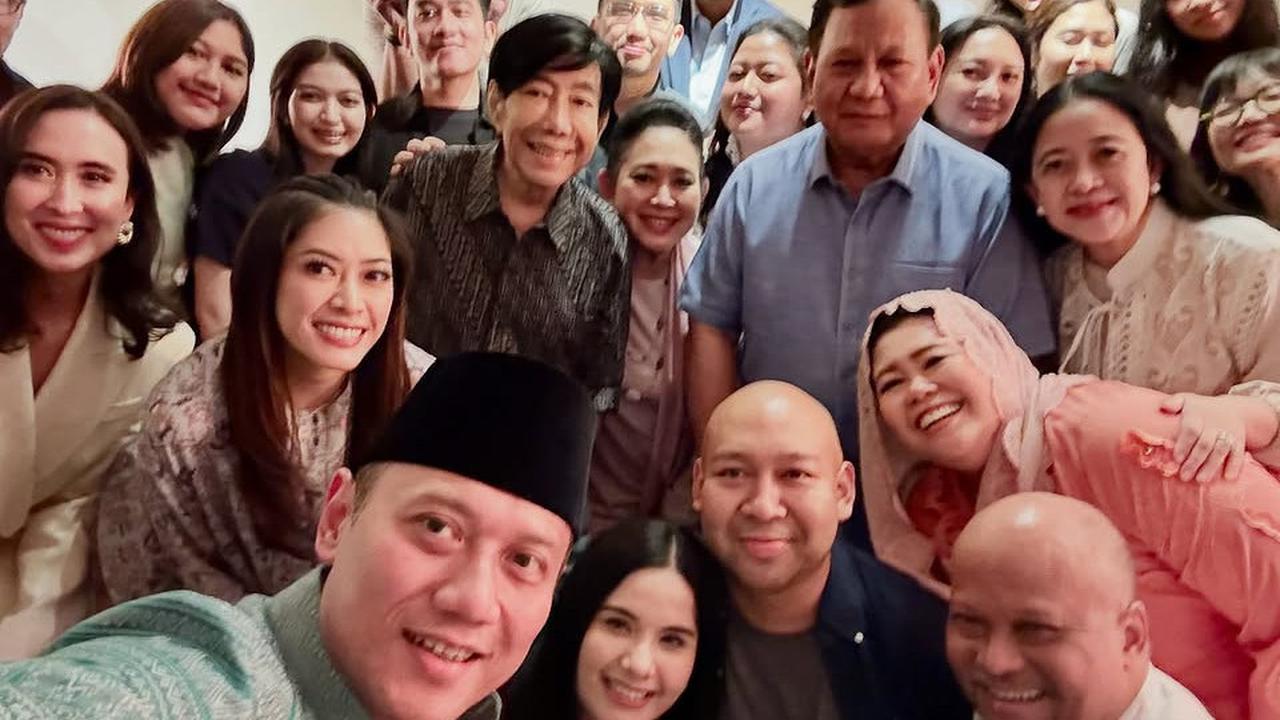 AHY Ceritakan Isi Obrolan Bareng Puan, Yenny Wahid, Ilham Habibie hingga Gibran saat Kumpul di Ulang Tahun Didit Prabowo