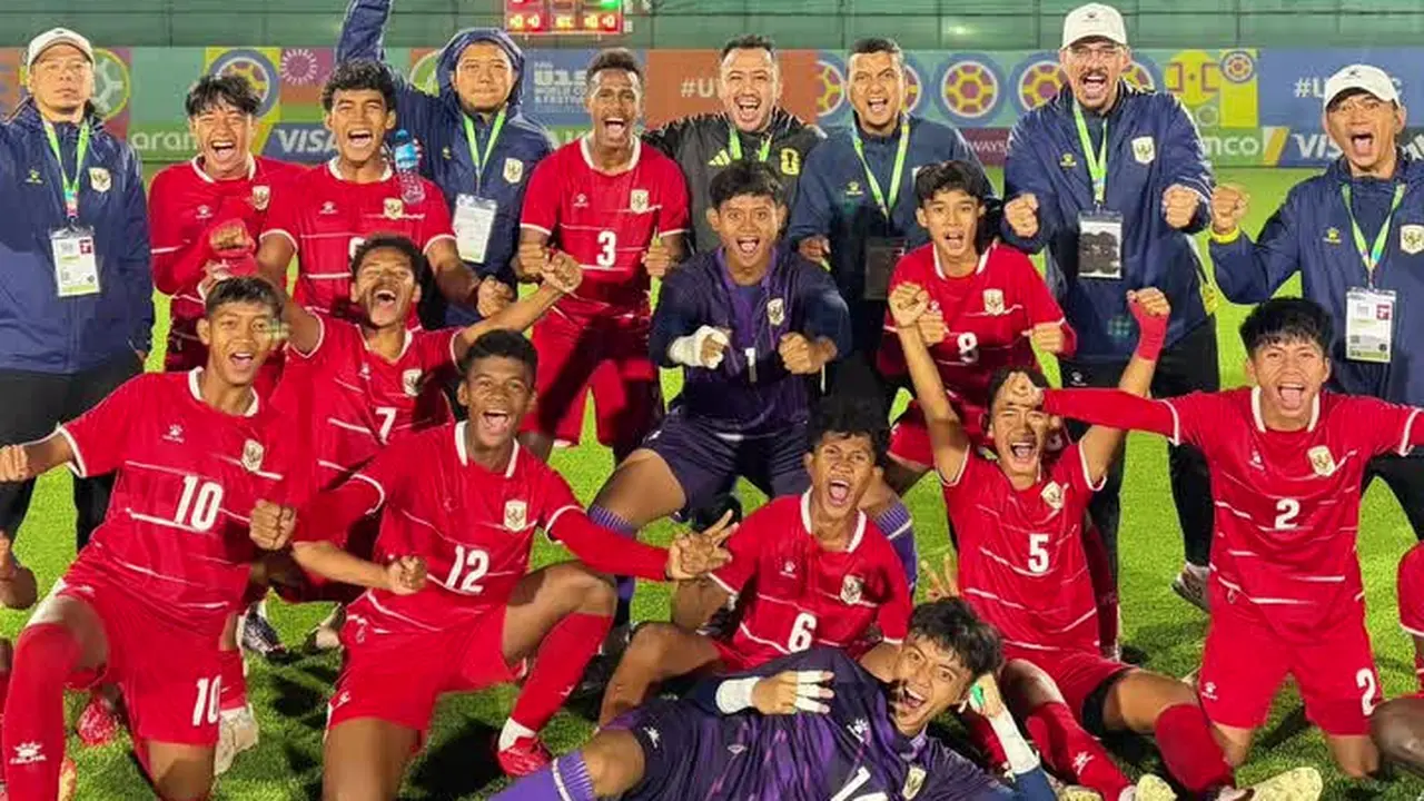 Timnas Indonesia U-15 di Piala Dunia U-15 2026.
