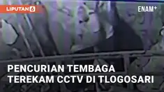 Beredar video rekaman CCTV berisikan aksi pencurian tembaga. Aksi tersebut terekam pada Rabu (15/5/2024) pagi di Nogososro, Tlogosari