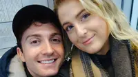 Meghan Trainor umumkan hamil anak pertama dengan unggah foto USG. (Sumber: Instagram/@darylsabara)