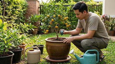 9 Cara Merawat Akar Tanaman Buah dalam Pot agar Pertumbuhannya Maksimal