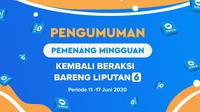 Pemenang Beraksi Liputan6.com 11-17 Juni 2020.