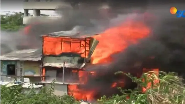 Ratusan Rumah di Pademangan Hangus Terbakar