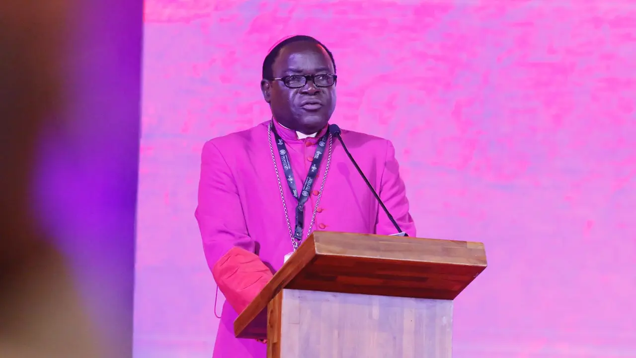 Penasihat Senior Komisi Teologi dari World Evangelical Alliance, Amerika, Pendeta Thomas K Johnson dalam forum R20 di Bali. (Foto: LTN PBNU/Suwitno/Liputan6.com)
