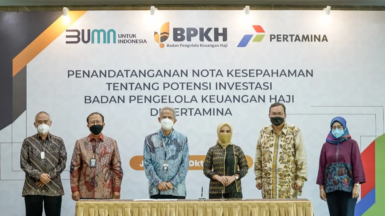 BPKH dan Pertamina Tanda Tangani Nota Kesepahaman Potensi Investasi