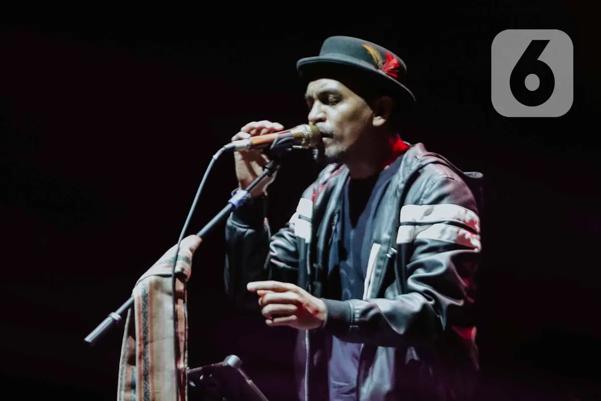Aksi Glenn Fredly dan Armand Maulana di Panggung Love Fest 2020
