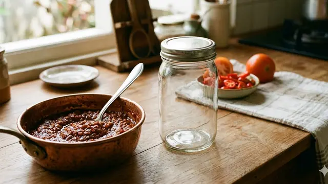 Sambal Tomat Kental dan Tahan Lama (Foto: Gemini AI)