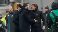 Antonio Conte Ngamuk di Muka Ofisial Keempat, Napoli Curi Poin di Markas Inter