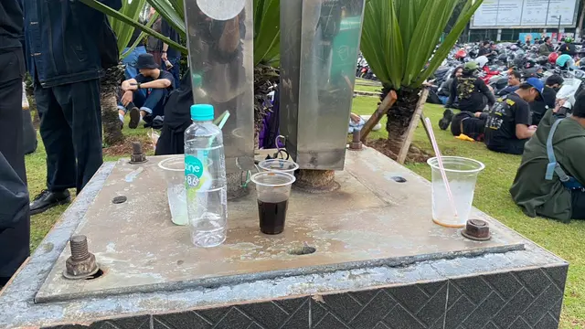 Sampah Kegiatan 19 Tahun Aksi Kamisan