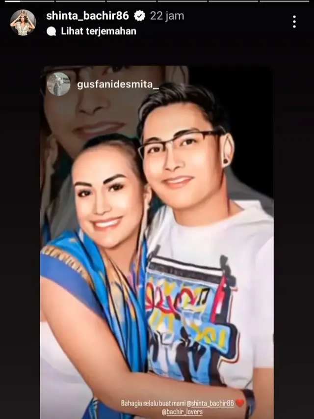 Shinta Bachir pamer kemesraan dengan pacar baru (Foto: Instagram @shinta_bachir86)