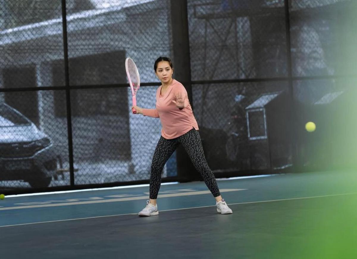 Nagita Slavina Serius Berlatih Jelang Lagi-Lagi Tenis 2025, Siap Hadapi Lawan dari Korea Selatan