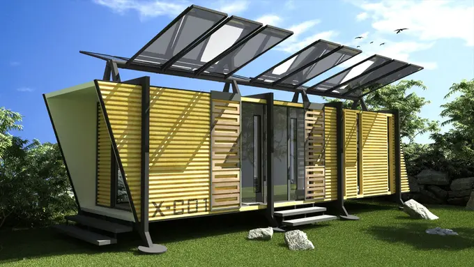 Desain Rumah dari Kontener yang Unik dan Nyaman