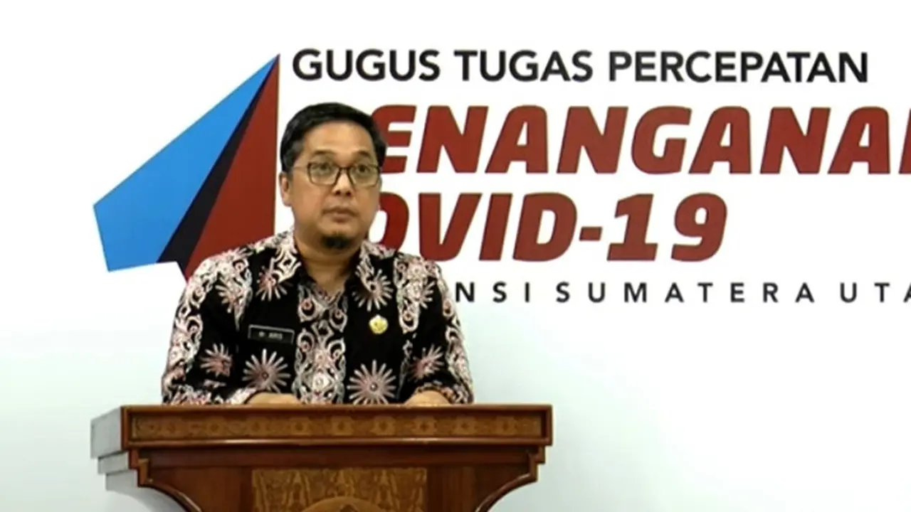 Juru Bicara Gugus Tugas Penanganan COVID-19 Provinsi Sumut, dr Aris Yudhariansyah