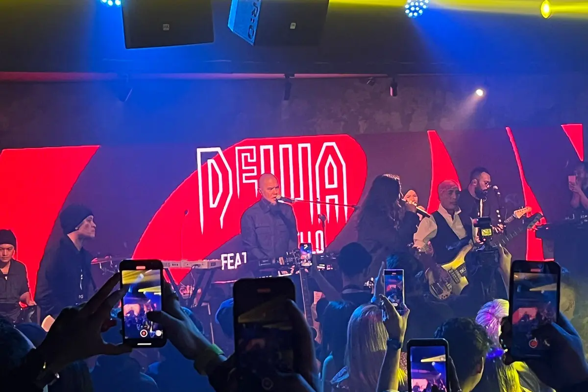 Dewa 19 berhasil menghibur dan memenuhi pengunjung di Ms Jackson.