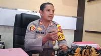 Tampang Kapolres Ngada nonaktif AKBP Fajar Widyadhamar Lukman Sumaatmaja. (Liputan6.com/ Ola Keda)