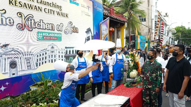 Kesawan City Walk menjadi salah satu program prioritas Wali Kota Medan Bobby Nasution.