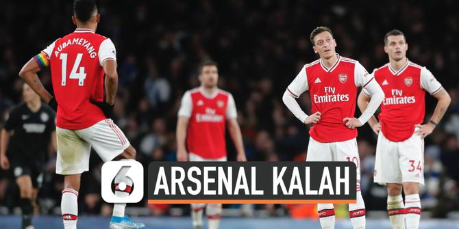 VIDEO: Arsenal Kalah Ditekuk Brighton 1-2