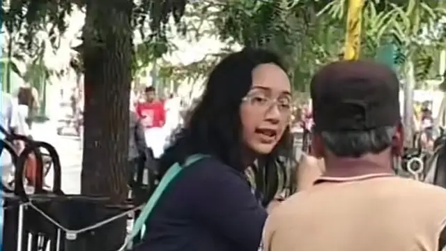 Potret GKR Bendara Naik Becak (TikTok/@organizerluvisa)