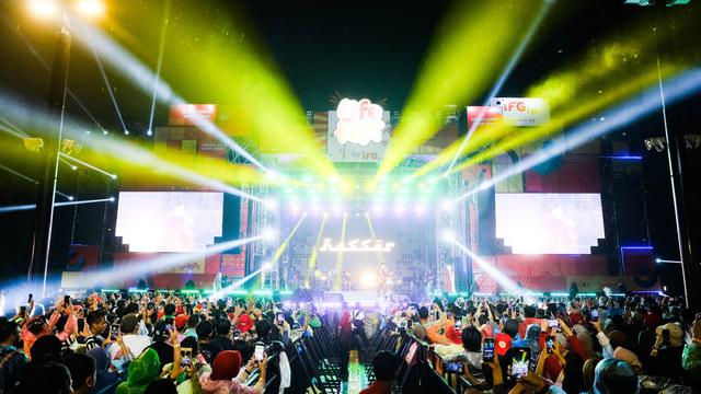 Festival musik dan olahraga LifeFest 2023 yang berlangsung dua hari dan mampu menyedot animo pengunjung lebih dari 10.000 orang
