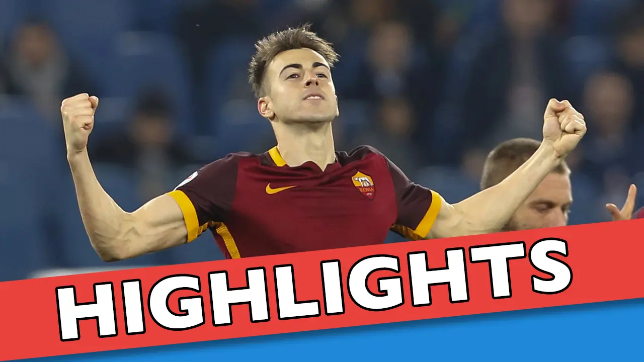 AS Roma vs Frosinone 3-1, Gol Berkelas El Shaarawy