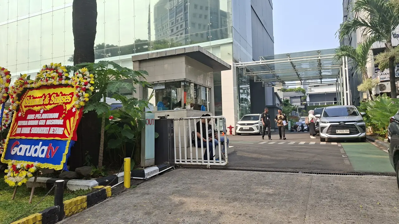 Suasana kantor Badan Gizi Nasional (BGN), Kebon Sirih, Jakarta Pusat.