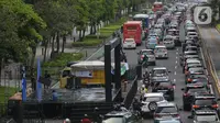 Acara iPanggung hiburan malam muda mudi tahun baru 2024 mengusung tema &lsquo;Festival Malam Muda Mudi, Jakarta Kota Global&rsquo; dengan puncak perayaan digelar di sepanjang Jalan MH Thamrin sampai Jalan Sudirman. (merdeka.com/Imam Buhori)