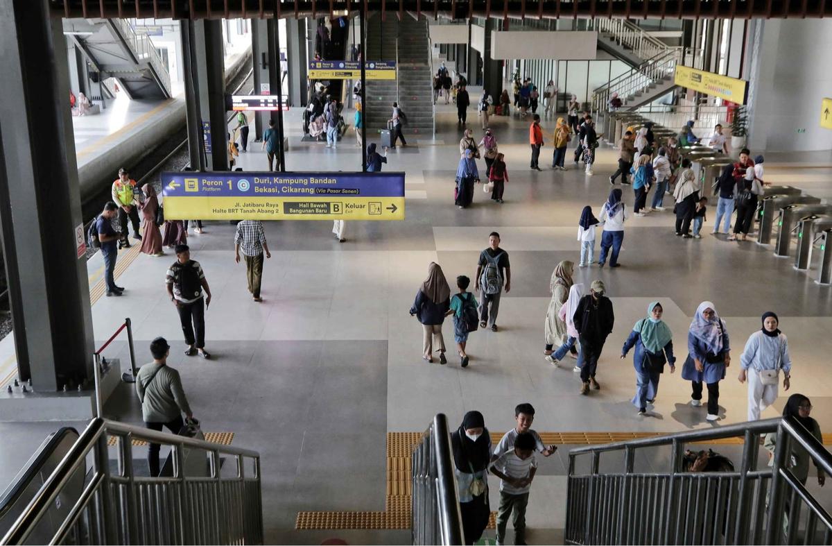 Wajah baru Stasiun Tanah Abang