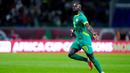 Sosok Sadio Mane kembali menjadi pembeda bagi The Lions of Teranga. Penyerang andalan Senegal itu mencetak gol tunggal yang memastikan langkah timnya ke final, sekaligus memupus ambisi Mesir untuk kembali berjaya di turnamen kontinental Afrika. (AP Photo/Mohamed Bounaji)