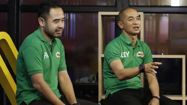 Kunjungan Milo Kurniawan Dwi Yulianto dan Ponaryo Astaman